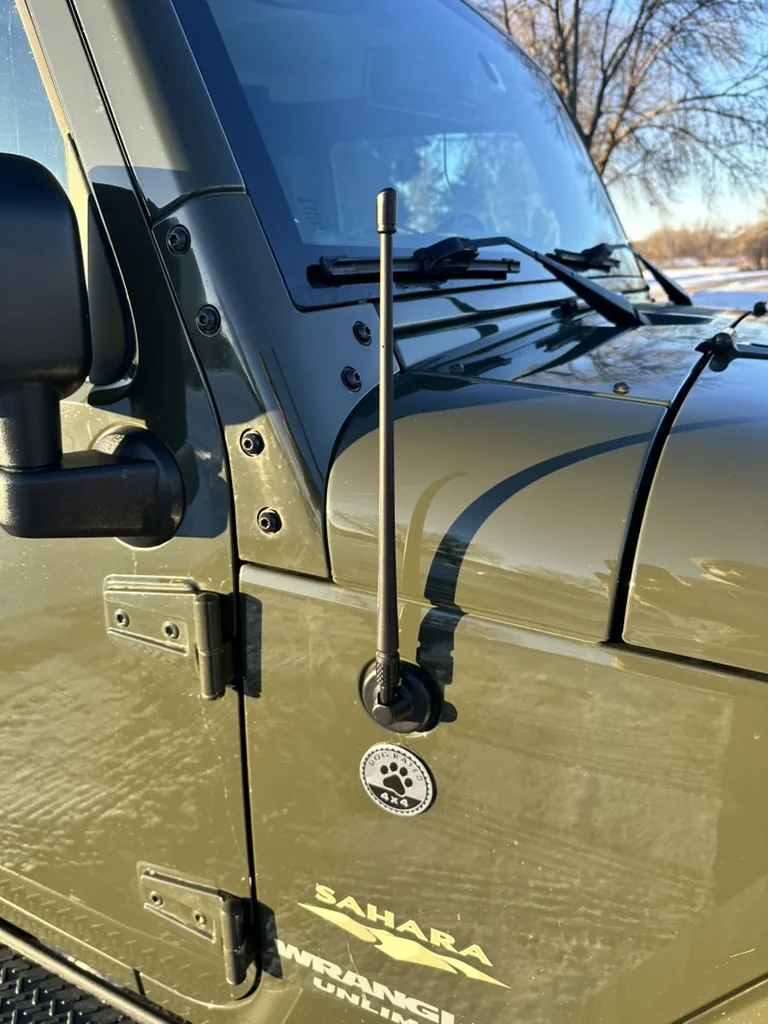 Installed · Winter close-up
