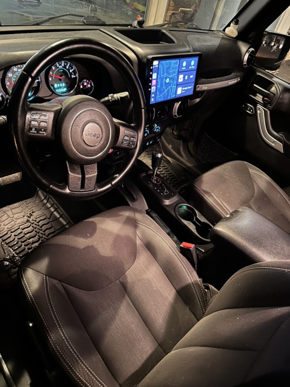 Installed · Full cabin view